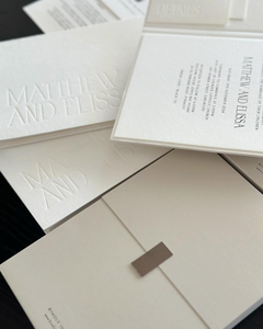 Folio de invitación de tapa dura creativo recién llegado de proveedor de tarjetas de boda Carte Dinvitation De Mariage - Product Image 3
