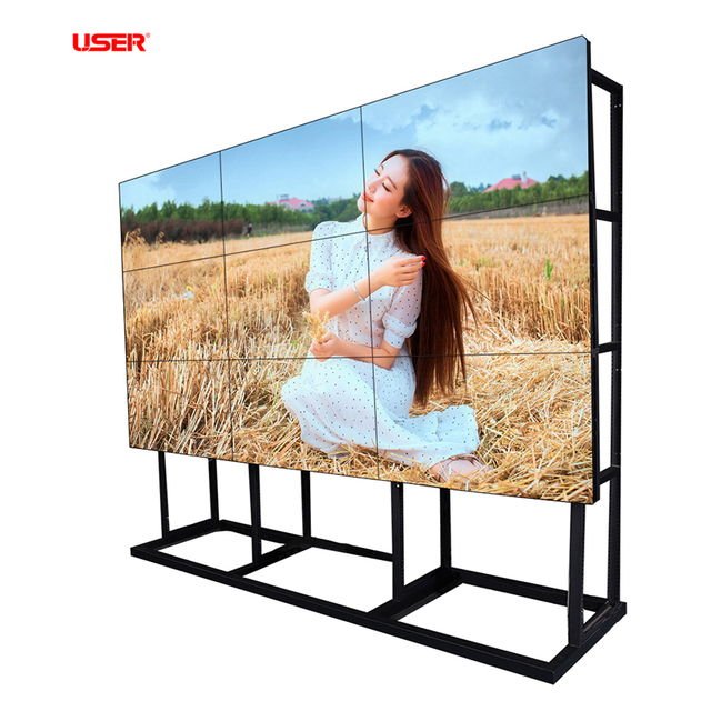 3x3 Videowall Lcd Video Wall with Video Wall Controller