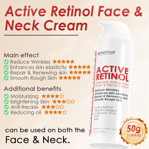 OEM Anti-envejecimiento Día Noche Hidratante Hombres Mujeres Ácido hialurónico Hidratante Retinol Colágeno <span class=keywords><strong>Crema</strong></span> <span class=keywords><strong>Cuello</strong></span> Cara <span class=keywords><strong>Crema</strong></span> antiarrugas - Product Image 2
