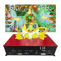 QIQU USA Jeu de pêche le plus populaire de haute qualité pour 8 joueurs, avec boutons de tir, jeu de table PC, plateau de jeu Longfengshijie, anglais, 1 an