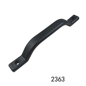 Furniture Handle Bar <b>Black</b> PP Plastic 204.4 Mm Hole Spacing Cabinet Storage Closet Minimalist Design 2363 - Product Image 1