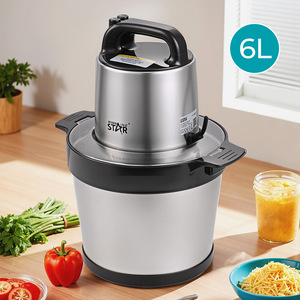 Winningstar Cross-Border Home Kitchen Meat Grinder/Blender/Cutter with Two Speed <b>Settings</b> - Product Image 2