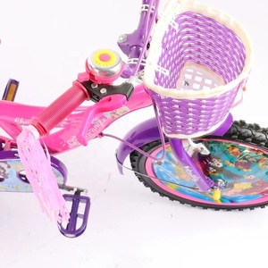 Nouveau Design Style Fleur 12 "14" 16 "Bébé Filles Enfants Vélo Vélo <span class=keywords><strong>avec</strong></span> Siège de Poupée pour 4 5 6 7 Ans - Product Image 4