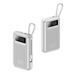 Batterie externe personnalisée avec logo, charge super rapide 65W, capacité 30000mAh 40000mAh, avec câble pour le camping en plein air - Product Image 2