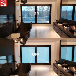 جهاز تحكم بالكهرباء من PDLC مع ألوان داكنة/سوداء/بيضاء ذاتية اللصق لتزيين الفنادق والعزل الحراري - Product Image 6