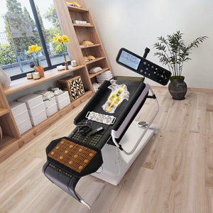 Neue Trends Korea Faltbare Jade Master Spa Schönheitsliege Deluxe Wärmetherapie Verstellbarer Tisch Automatische Thermomassageliege V3 V4 V6 - Product Image 3