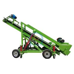 electric corn stalk silage reclaimer/animal feed mobile silage reclaiming machine/feed grass harvester