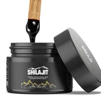 Produits les plus vendus Résine de Shilajit pure de l'Himalaya Améliorant l'énergie et le soutien immunitaire 30g/50g Pommade