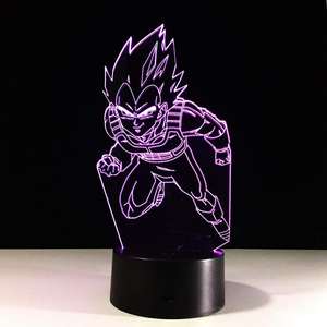 ビデオゲームアイコン ドラゴンボールZ 3Dランプ ビデオ 耐久性と省エネ 3Dランプ タイタン - Product Image 5