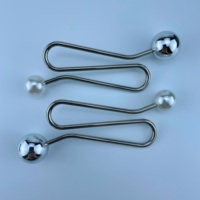 Accessoires de chaussures pour femmes personnalisés : Boutons métalliques, boucles de ceinture réglables, attaches en alliage de zinc pour sangles de maillots de bain