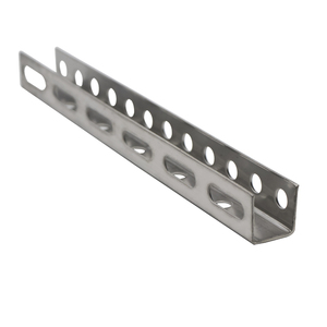 Photovoltaic Stents Electrical Galvanized <strong>Steel</strong> <strong>U</strong> Channel with Hole for Building