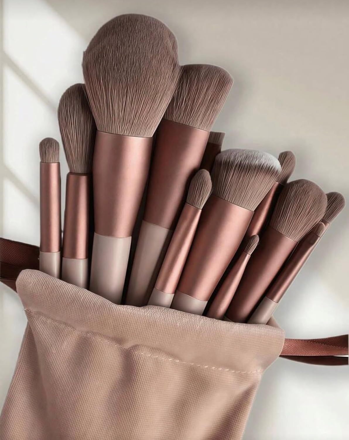13 pinceaux de maquillage [rose]