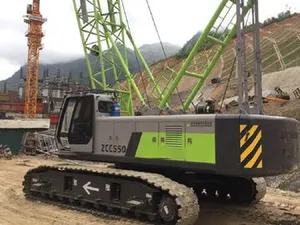 High Quality Lifting ZCC550H Crawler Crane 50 Ton 55 Ton 60 Tons Used Crawler Crane