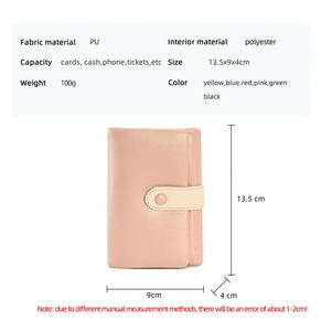 New Korean Version Fashion Ultra-thin Short <b>Wallet</b> Female Compact <b>Women</b> <b>Wallet</b> Cartera Girl <b>Wallet</b> - Product Image 5