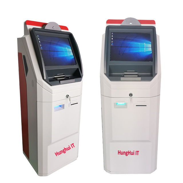 Floor Standing Currency Exchange Two Way Buy Sell ATM Machine 10-Touch Point Capacitive Touch Screen SDK Function ISO9001/CE