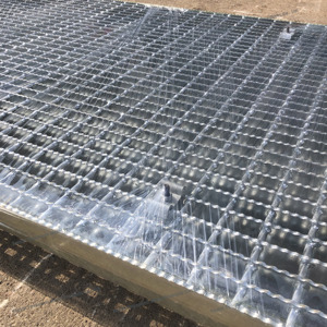 Grille de plancher en acier galvanisé sur mesure, en acier inoxydable, avec design ondulé, plaque en acier grillagé - Product Image 1