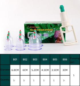 <span class=keywords><strong>Set</strong></span> terapi bekam, penggunaan rumah 6 <span class=keywords><strong>Set</strong></span> bekam dengan pistol vakum dan cangkir - Product Image 6