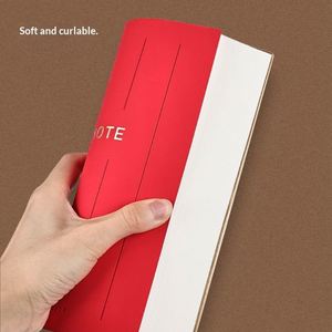 Libreta de Negocios de Cuero PU A5 de Lujo Ligero, 100 Hojas Gruesas, Tapa Dura, Múltiples Colores, Logotipo Personalizado, Oficina - Product Image 3
