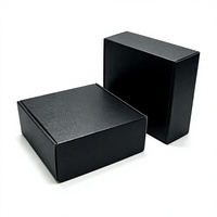 Boîtes cadeaux de luxe personnalisées en carton ondulé recyclable, auto-érectables, avec pelliculage mat, doublure en éponge, aseptiques, quadricolores