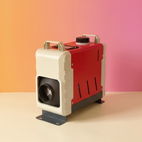 Chauffage d'appoint diesel silencieux 5KW tout-en-un avec bougie de préchauffage céramique intégrée pour yacht, véhicule de construction, cabine