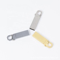 Clés USB 2.0 en métal haut de gamme personnalisées avec logo imprimé en gros pour le stockage et la sauvegarde de données de fichiers professionnels au bureau