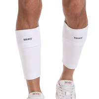 Logo personnalisé sport mollet soutien compression manchon protège-tibia chaussettes avec poche améliorée