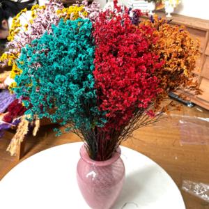 Vente en gros de fleurs séchées naturelles multicolores en cristal préservé, bouquet durable, tiges séchées pour arrangement floral et <span class=keywords><strong>d</strong></span>écoration - Product Image 2