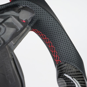 Convient pour <span class=keywords><strong>Mercedes</strong></span>-<span class=keywords><strong>AMG</strong></span> SLC43, W205, GLC63 et <span class=keywords><strong>Classe</strong></span> G, volant en fibre de carbone <span class=keywords><strong>AMG</strong></span> modifié et console <span class=keywords><strong>centrale</strong></span> de voiture - Product Image 5