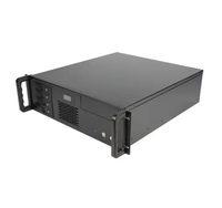 Boîtier de serveur compact 3U pour montage en rack, lecteur optique 5,25\", boîtier d'ordinateur industriel en plastique MATX, facteur de forme Mini-ITX en stock
