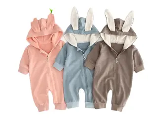 Body colorido para bebé recién nacido, ropa de conejo, Pelele de conejito, nuevo diseño