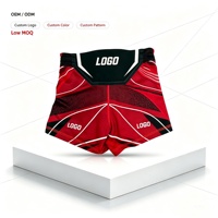 Shorts de combat compressifs pour hommes 160g, extensibles dans 4 directions, sans coutures, en Spandex et Polyester pour MMA, BJJ, Grappling