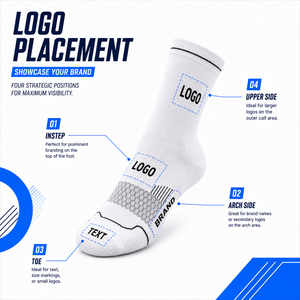 <span class=keywords><strong>Calze</strong></span> da Corsa Personalizzate per <span class=keywords><strong>Uomo</strong></span> con Fondo Imbottito, <span class=keywords><strong>Calze</strong></span> Sportive Professionali a Compressione - Product Image 3