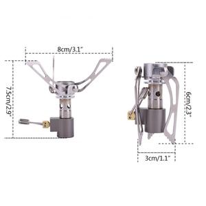 Juego de Utensilios de Cocina Plegables, Ligeros, Clásicos, Mini, de Acero Inoxidable, para Acampar al Aire Libre, Parrilla Portátil para Barbacoa y Cocina - Product Image 5