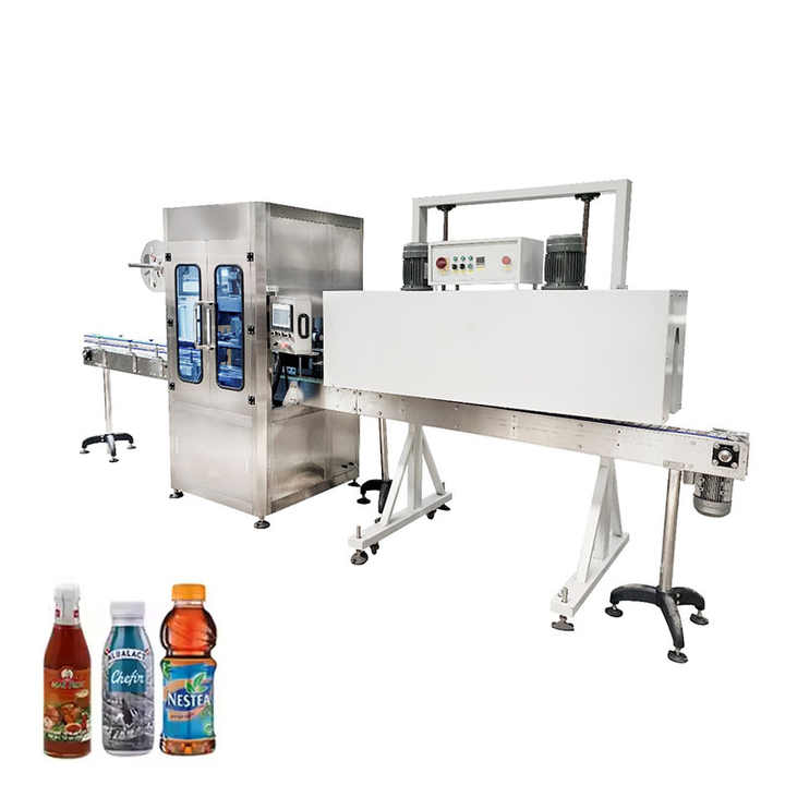 Full Automatic PVC Material Sleeve Labeling Machine / PVC Shrink Sleeve ...