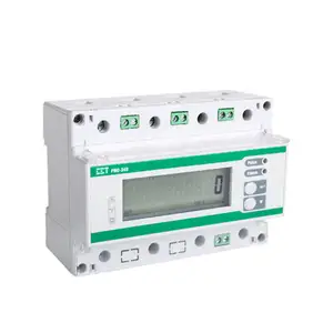 CET PMC-340-A rs485 modbus single phase kwh meter and three phase din rail power meter