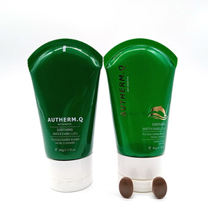 Tube de lotion en plastique Super plat, emballage de crème à main à presser en plastique avec couvercle à vis <span class=keywords><strong>100ml</strong></span> - Product Image 3