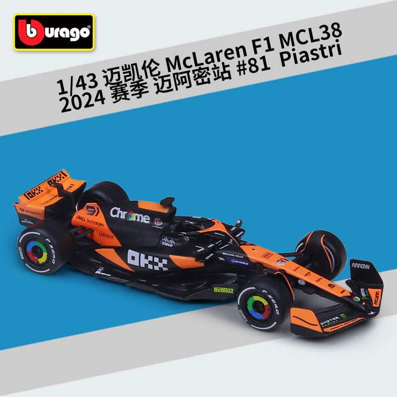 38214 McLaren MCL3881 Piastri Saison 2024 Miami Station