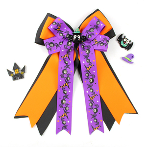 Nouvelles pinces à <span class=keywords><strong>cheveux</strong></span> Halloween, grandes barrettes fantômes pour concours hippique, épingles à <span class=keywords><strong>cheveux</strong></span> mignonnes en forme d'araignée pour femmes et filles, accessoires pour concours équestres - Product Image 1