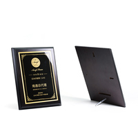 Médailles, plaques et trophées en bois et cristal, personnalisables, pour certificats, autorisations, récompenses et plaques de licence, vente en gros d'usine à prix compétitif