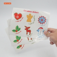 Stiker Dekorasi Rumah Alat Tulis Kertas Kartun Ramah Lingkungan Murah Grosir