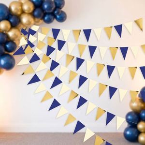 Drapeau triangulaire personnalisé avec logo, accessoires de décoration pour fête, bannière, drapeau coloré - Product Image 1