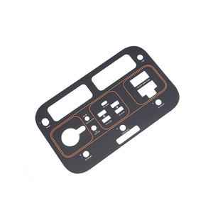 Étiquette graphique de superposition pour panneau de clavier à membrane avec bouton de commande frontal imprimé adhésif découpé sur mesure - Product Image 3