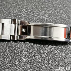 Cinturino per Orologio di Lusso in Metallo 904L, Bracciale in Acciaio Inossidabile Curvo da 20mm per Rolex Air <span class=keywords><strong>King</strong></span> M116900 - Product Image 6