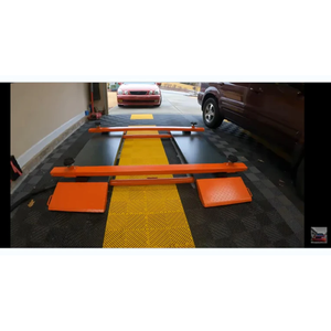 Fostar OEM ISO CE penyelarasan roda bersertifikasi 1M Low Rise Median mobil Hoist hidrolik listrik pengangkat gunting otomatis portabel - Product Image 2