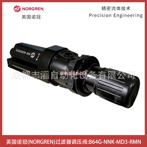 วาล์วลดแรงดันนอร์เกรน B64G-NNK-MD3-RMN 1/2 นิ้ว สำหรับแก๊สและลม - Product Image 5