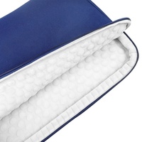 Sacoche pour ordinateur portable en polyester imperméable, simple et durable, 14/15/15,6 pouces, avec bandoulière pour les voyages d'affaires