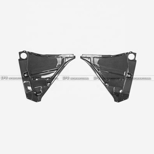 Kit de luxe pour l'intérieur du véhicule, en carbone sec, comprenant un ensemble de couvercles de compartiment moteur, de frein et de batterie OEM pour R35 GTR 2009-2020, 2 pièces - Product Image 2