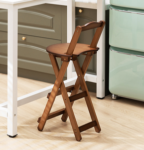 <span class=keywords><strong>Taburete</strong></span> <span class=keywords><strong>plegable</strong></span> portátil de diseño moderno al por mayor, <span class=keywords><strong>taburete</strong></span> de altura de bambú para mostrador de <span class=keywords><strong>cocina</strong></span> <span class=keywords><strong>con</strong></span> <span class=keywords><strong>respaldo</strong></span> - Product Image 6