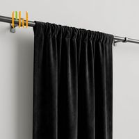 Rideaux ignifuges pour lieux de réception de mariage, rideaux acoustiques insonorisants en velours ignifuge pour salle de banquet