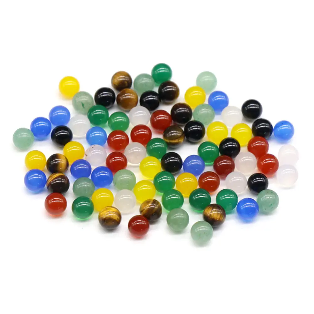 Hot Sales 6mm Bead Ametista Natural Pedras de Cura Crystal Bead Esfera Bola Para Decoração